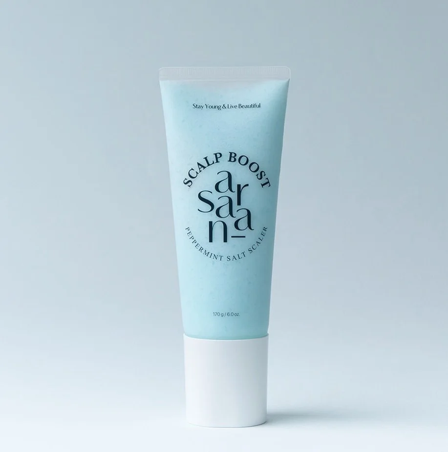 SARANARA 薄荷頭皮去角質磨砂鹽